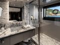 LADY DIA Ferretti Custom Line 140 - VIP cabin 3 bathroom LADY DIA Ferretti Custom Line 140 - VIP cabin 3 bathroom