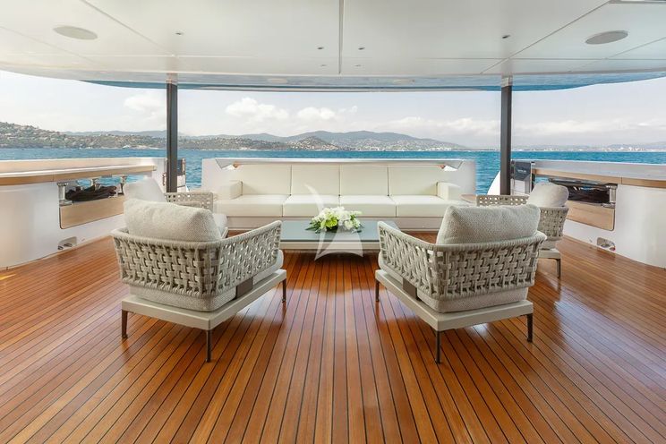 Charter Yacht LADY DIA - Ferretti Custom Line 140 - 5 Cabins - Cannes - St Tropez - Nice - Antibes - French Riviera