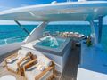 LADY H Benetti Classic 121 - sun deck jacuzzi LADY H Benetti Classic 121 - sun deck jacuzzi