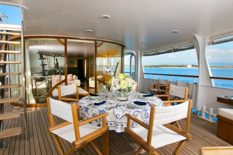 Charter Yacht LADY JERSEY - Abeking and Rasmussen 36m - 5 Cabins - Cannes - Antibes - St Tropez - Nice - French Riviera - Monaco