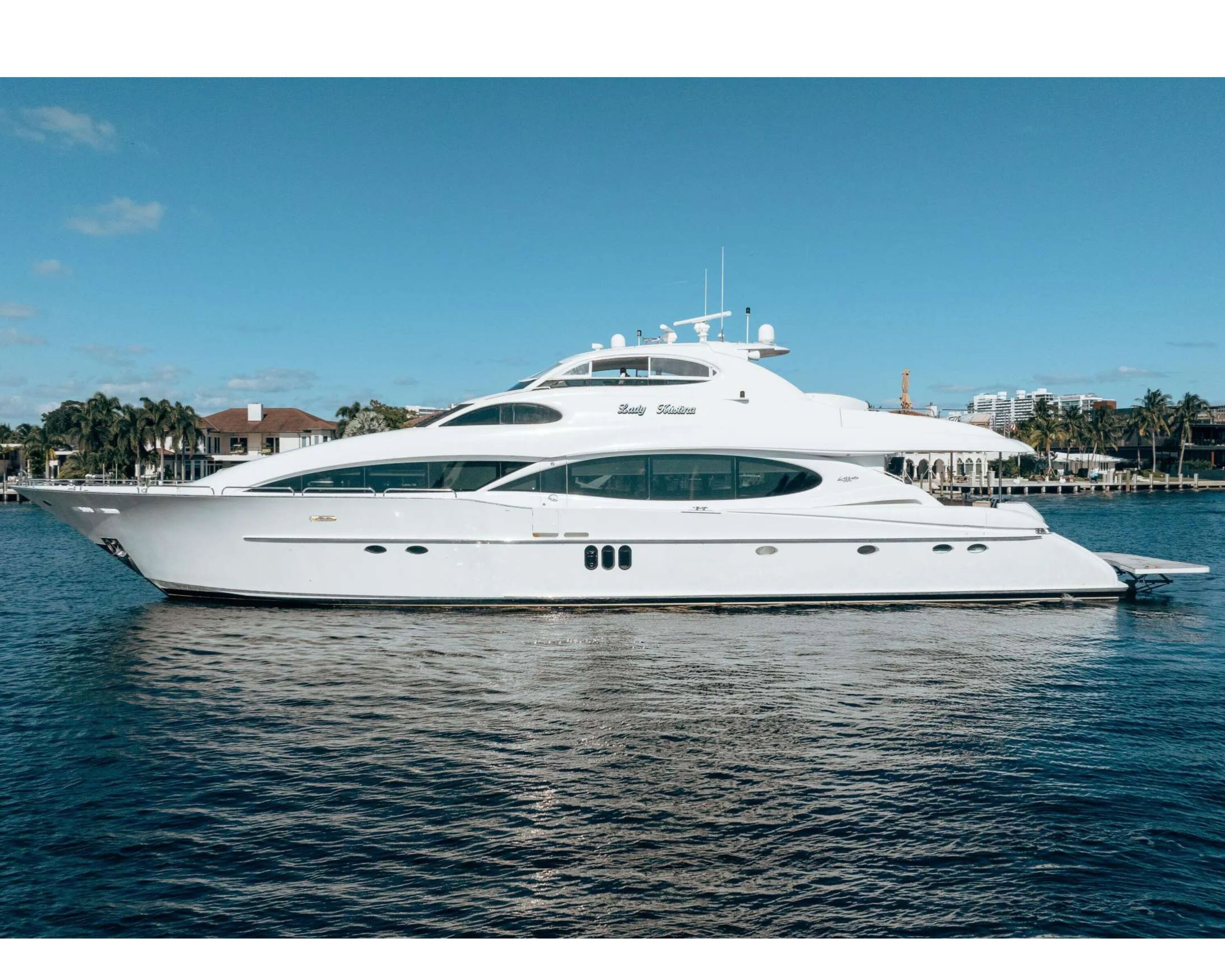 Charter Yacht LADY KRISTINA - Lazzara 112 - 5 Cabins - Nassau - Exumas - Bahamas