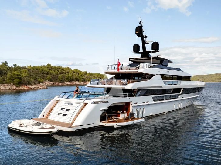 LADY LENA Sanlorenzo 52 - anchored LADY LENA Sanlorenzo 52 - anchored