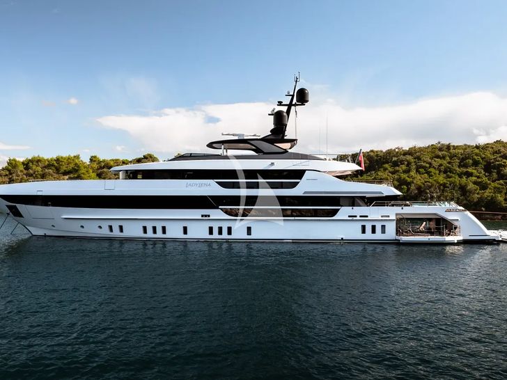 LADY LENA Sanlorenzo 52 - side profile LADY LENA Sanlorenzo 52 - side profile