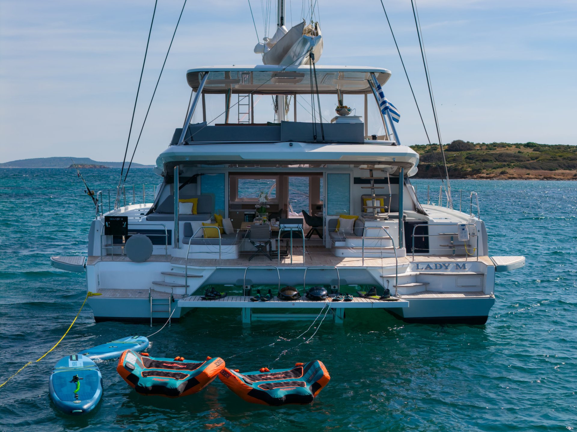 Charter Yacht LADY M - Lagoon 60 - 4 Cabins - Athens - Mykonos - Paros - Cyclades - Greece