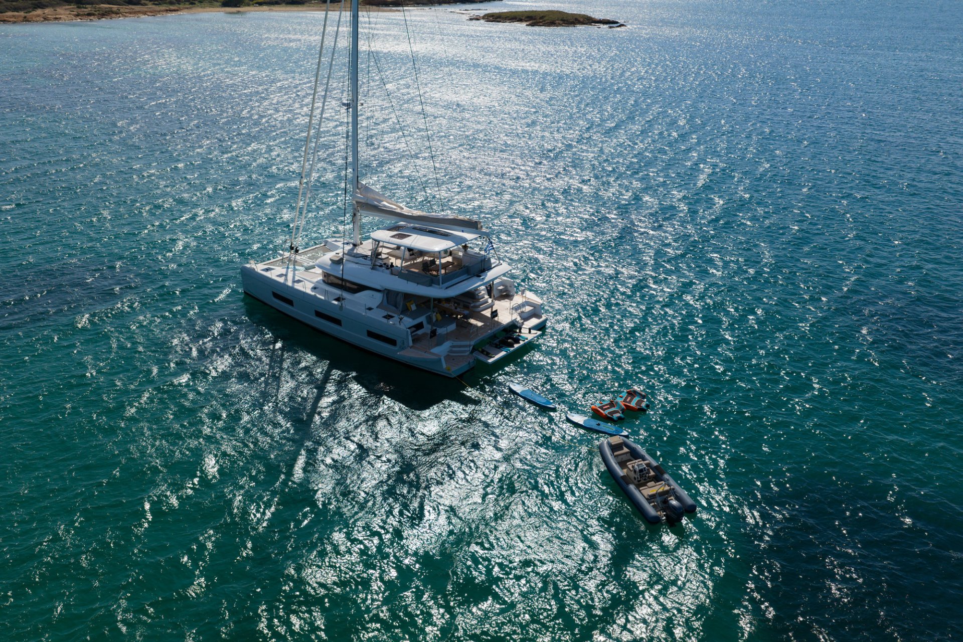 Charter Yacht LADY M - Lagoon 60 - 4 Cabins - Athens - Mykonos - Paros - Cyclades - Greece