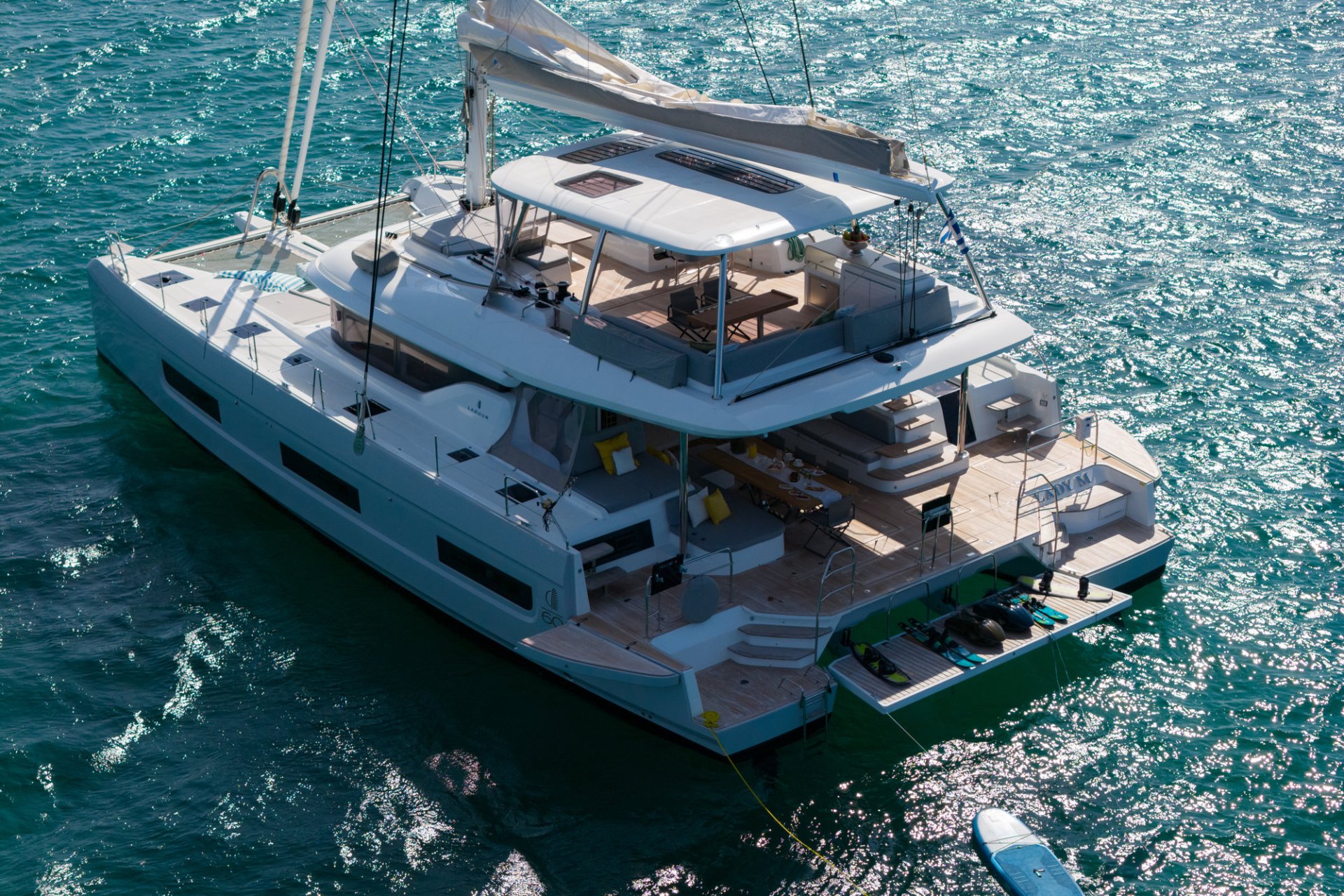 Charter Yacht LADY M - Lagoon 60 - 4 Cabins - Athens - Mykonos - Paros - Cyclades - Greece