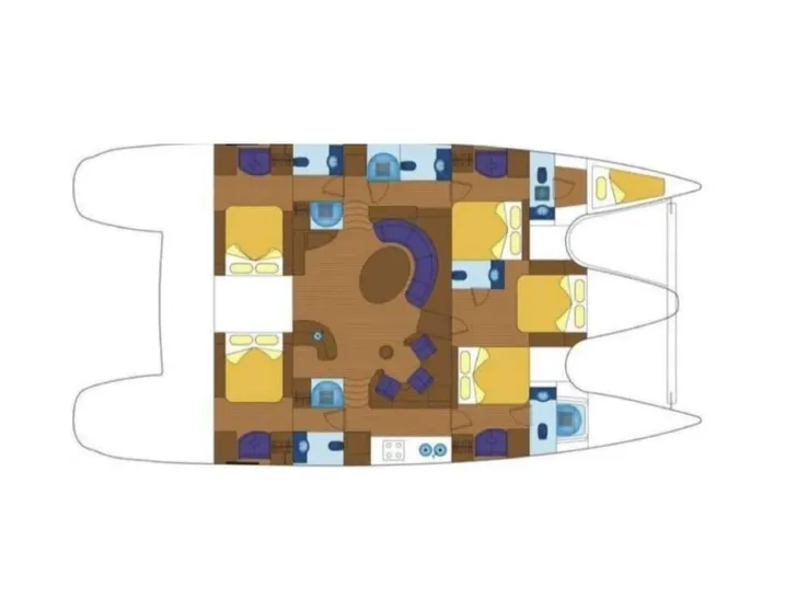 LADY MARIGOT Privilege Alliaura Marine Group 58 - layout LADY MARIGOT Privilege Alliaura Marine Group 58 - layout