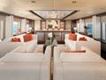 LADY MRD Benetti Crystal 140 - main saloon LADY MRD Benetti Crystal 140 - main saloon