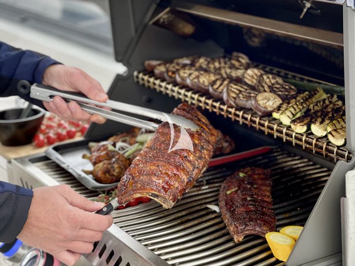 LA GIOCONDA Maiora 35DP - onboard barbecue LA GIOCONDA Maiora 35DP - onboard barbecue