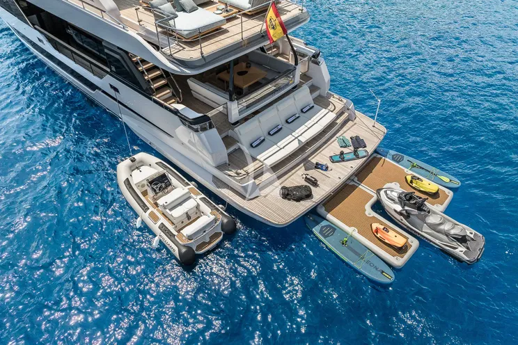 Charter Yacht NAILU+ - Ferretti 1000 - 5 Cabins - Palma - Mallorca - Ibiza - Balearics - Spain