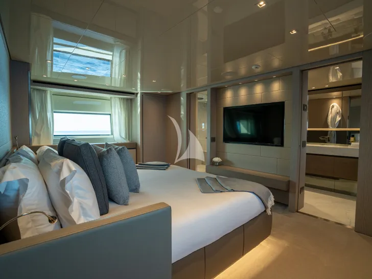 LANCE Sanlorenzo SD126 master cabin LANCE Sanlorenzo SD126 master cabin