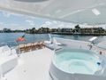 LANIDA Delta 124 - sky lounge aft jacuzzi and sun beds LANIDA Delta 124 - sky lounge aft jacuzzi and sun beds