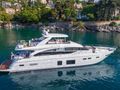 LARIMAR II Princess Y82 - anchored side profile LARIMAR II Princess Y82 - anchored side profile