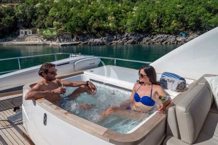 Charter Yacht LARIMAR II - Princess Y82 - 4 Cabins - Athens - Mykonos - Paros - Cyclades - Greece