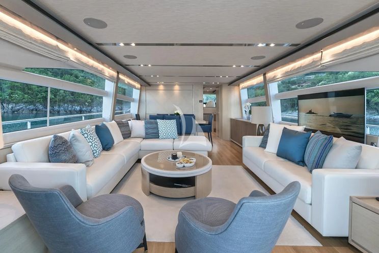 Charter Yacht LARIMAR II - Princess Y82 - 4 Cabins - Athens - Mykonos - Paros - Cyclades - Greece