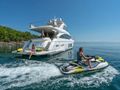LARIMAR II Princess Y82 - with the jet ski LARIMAR II Princess Y82 - with the jet ski