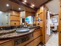 LAST CALL Intermarine 132 - master cabin bathroom HIS LAST CALL Intermarine 132 - master cabin bathroom HIS