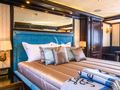 LA STELLA DEI MARI Timmerman Yachts 33m - master cabin bed LA STELLA DEI MARI Timmerman Yachts 33m - master cabin bed