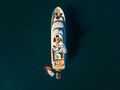 LA STELLA DEI MARI Timmerman Yachts 33m - top aerial shot LA STELLA DEI MARI Timmerman Yachts 33m - top aerial shot