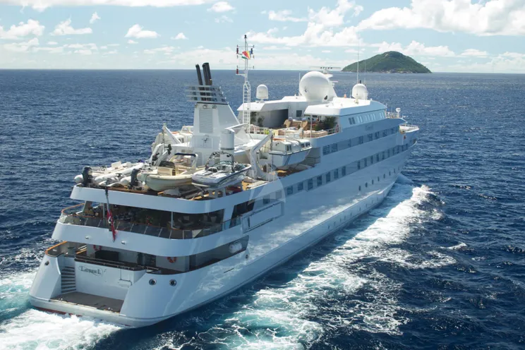 Charter Yacht LAUREN L - Cassens Werft 90m - 20 Cabins - Monaco - Maldives - Greece