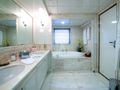LAUREN L Cassens Werft 90m - master cabin bathroom LAUREN L Cassens Werft 90m - master cabin bathroom