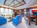 LAUREN L Cassens Werft 90m - master cabin lounge and office LAUREN L Cassens Werft 90m - master cabin lounge and office