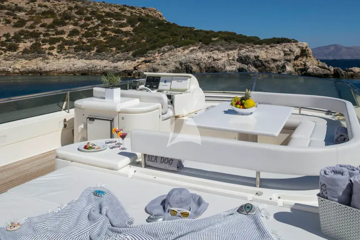 Charter Yacht LAZY DAYS - Ferretti 80 - 4 Cabins - Athens - Mykonos - Paros - Cyclades - Greece