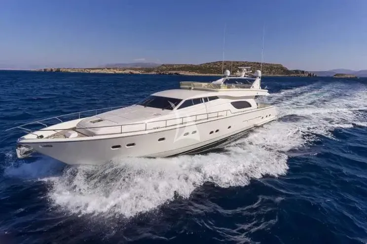 Charter Yacht LAZY DAYS - Ferretti 80 - 4 Cabins - Athens - Mykonos - Paros - Cyclades - Greece