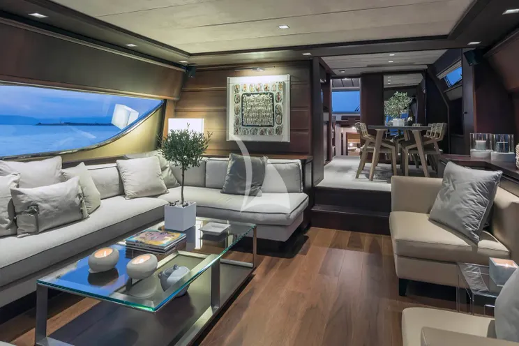 Charter Yacht LAZY DAYS - Ferretti 80 - 4 Cabins - Athens - Mykonos - Paros - Cyclades - Greece