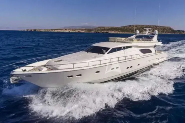 Charter Yacht LAZY DAYS - Ferretti 80 - 4 Cabins - Athens - Mykonos - Paros - Cyclades - Greece