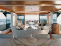 LEGEND Benetti 121 main saloon seating and dining