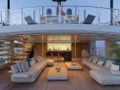 LEL Rossinavi 50m upper deck lounge LEL Rossinavi 50m upper deck lounge