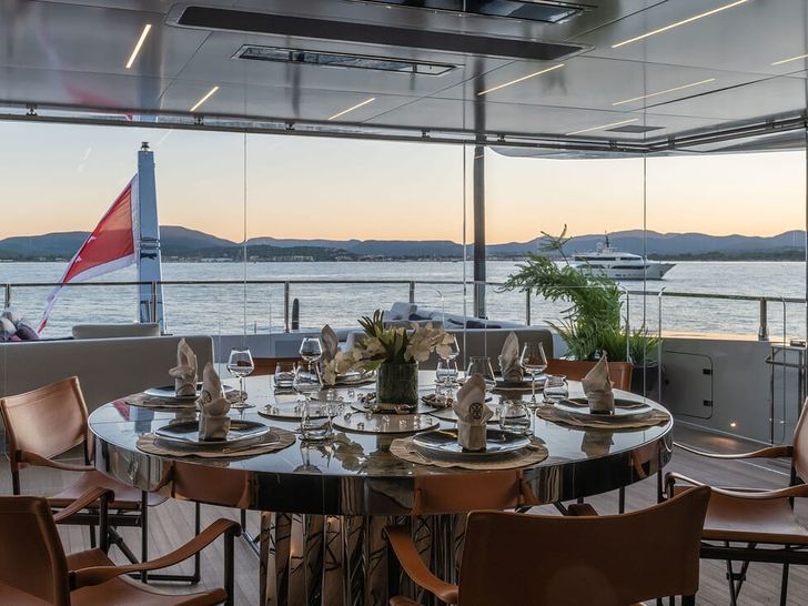 LEL Rossinavi 50m main deck aft LEL Rossinavi 50m main deck aft