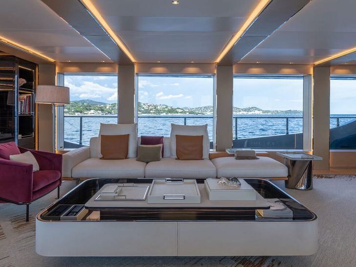 LEL Rossinavi 50m main saloon windows LEL Rossinavi 50m main saloon windows