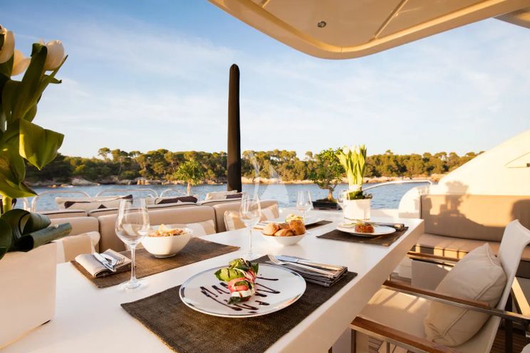 Charter Yacht LEOPARD - Leopard Arno 34m - 5 Cabins - Cannes - St Tropez - Nice - Antibes - French Riviera