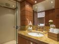 L`EQUINOX Heesen 37m - VIP cabin 2 bathroom L`EQUINOX Heesen 37m - VIP cabin 2 bathroom