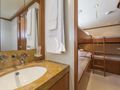 L`EQUINOX Heesen 37m - bunk cabin bathroom L`EQUINOX Heesen 37m - bunk cabin bathroom