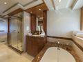 L`EQUINOX Heesen 37m - master cabin bathroom L`EQUINOX Heesen 37m - master cabin bathroom