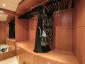L`EQUINOX Heesen 37m - master cabin walk-in closet L`EQUINOX Heesen 37m - master cabin walk-in closet