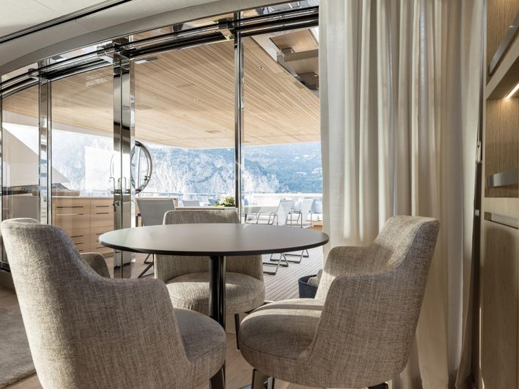 LES BRUXELLOIS Sanlorenzo SD126 - other seating areas LES BRUXELLOIS Sanlorenzo SD126 - other seating areas