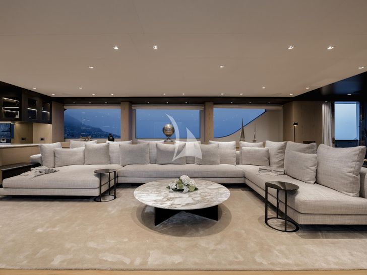 LES BRUXELLOIS Sanlorenzo SD126 - upper deck saloon LES BRUXELLOIS Sanlorenzo SD126 - upper deck saloon