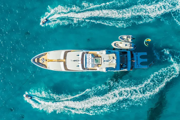 Charter Yacht LEVERAGE - Palmer Johnson 125 - Nassau - Exumas - Bahamas