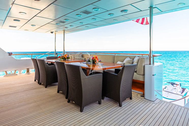 Charter Yacht LEVERAGE - Palmer Johnson 125 - Nassau - Exumas - Bahamas