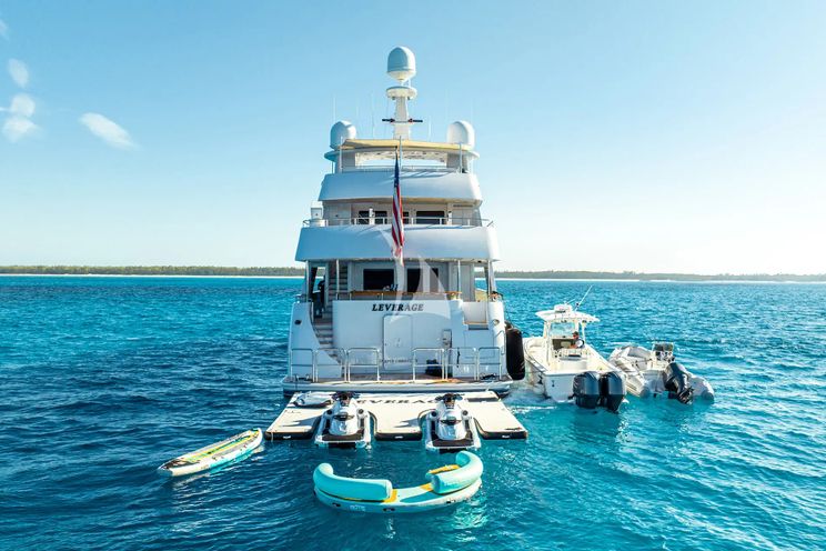 Charter Yacht LEVERAGE - Palmer Johnson 125 - Nassau - Exumas - Bahamas