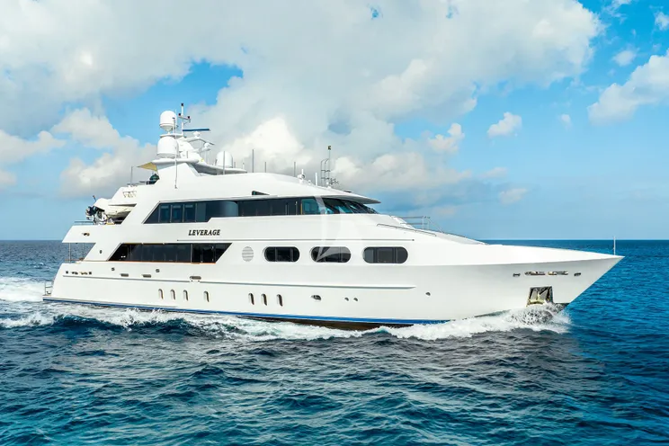 Charter Yacht LEVERAGE - Palmer Johnson 125 - Nassau - Exumas - Bahamas