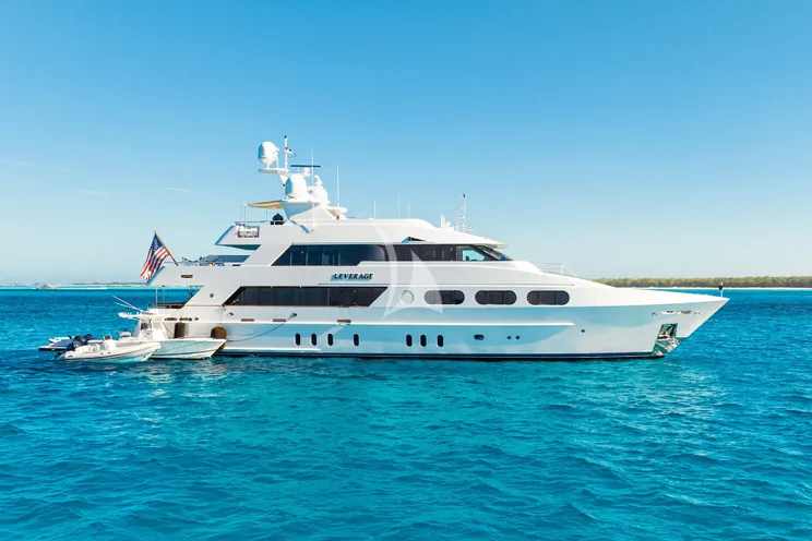 Charter Yacht LEVERAGE - Palmer Johnson 125 - Nassau - Exumas - Bahamas