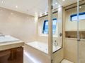 LE VERSEAU Princess 40M - VIP cabin 2 bathroom LE VERSEAU Princess 40M - VIP cabin 2 bathroom