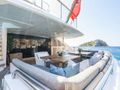 LE VERSEAU Princess 40M - main aft deck LE VERSEAU Princess 40M - main aft deck