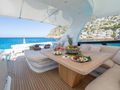 LEX Maiora 24S - sundeck lounge and dining area LEX Maiora 24S - sundeck lounge and dining area