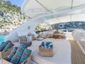 LEX Maiora 24S - sundeck sunbathing area and dining area LEX Maiora 24S - sundeck sunbathing area and dining area
